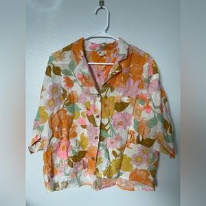 Billabong linen button down